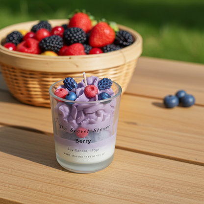 Berry – Κερί Σόγιας Whipped 140gr