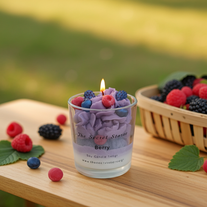 Berry – Κερί Σόγιας Whipped 140gr