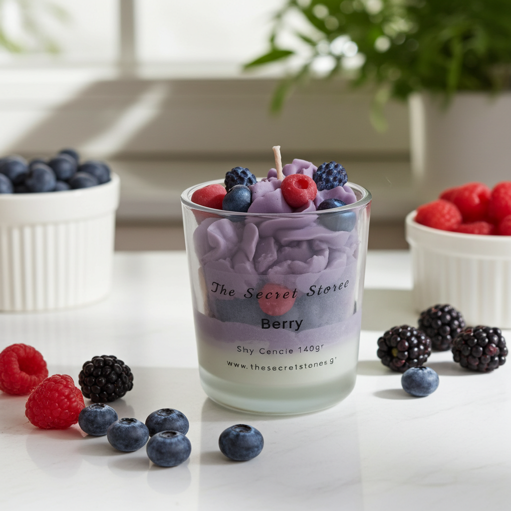Berry – Κερί Σόγιας Whipped 140gr