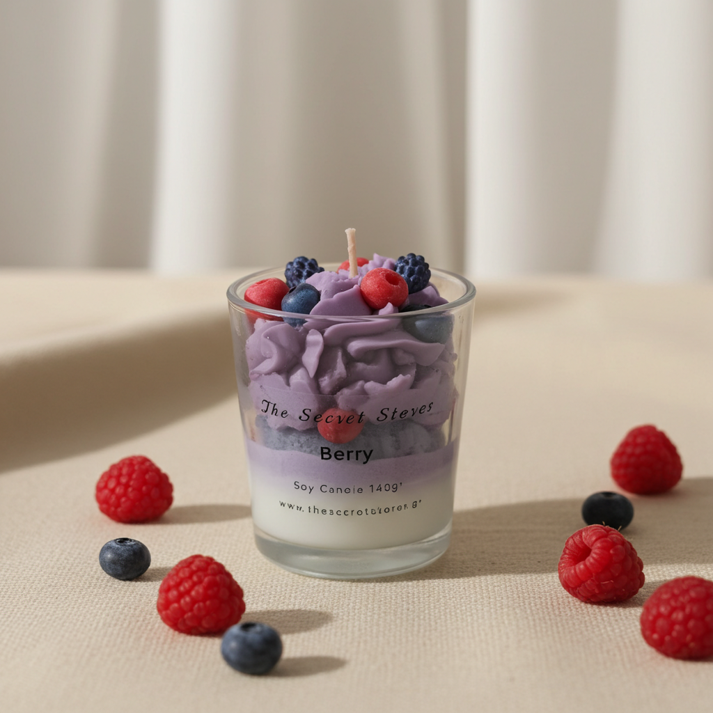 Berry – Κερί Σόγιας Whipped 140gr