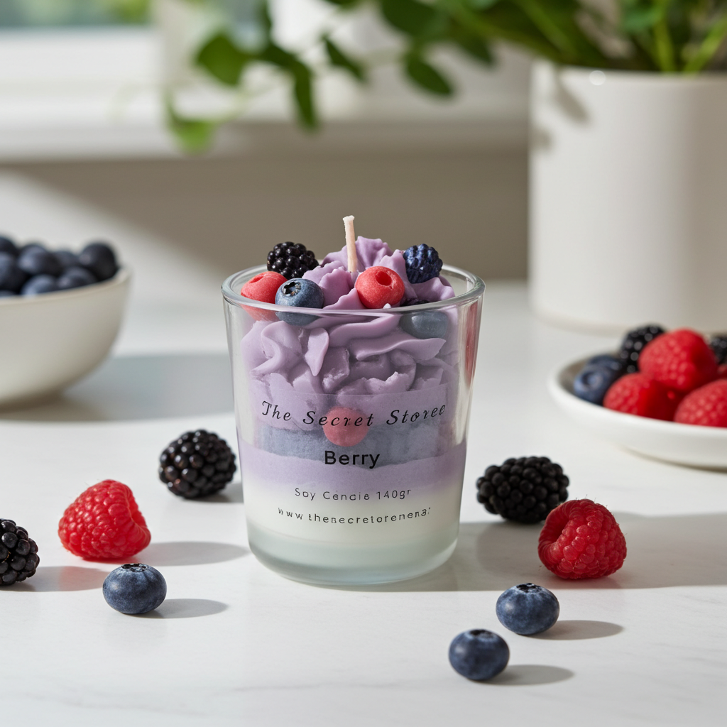 Berry – Κερί Σόγιας Whipped 140gr