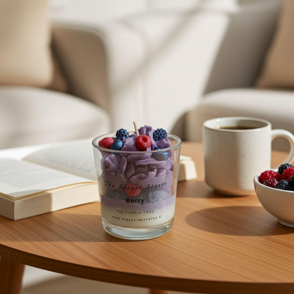 Berry – Κερί Σόγιας Whipped 140gr