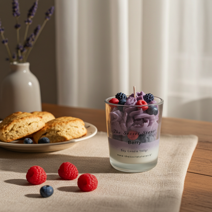 Berry – Κερί Σόγιας Whipped 140gr