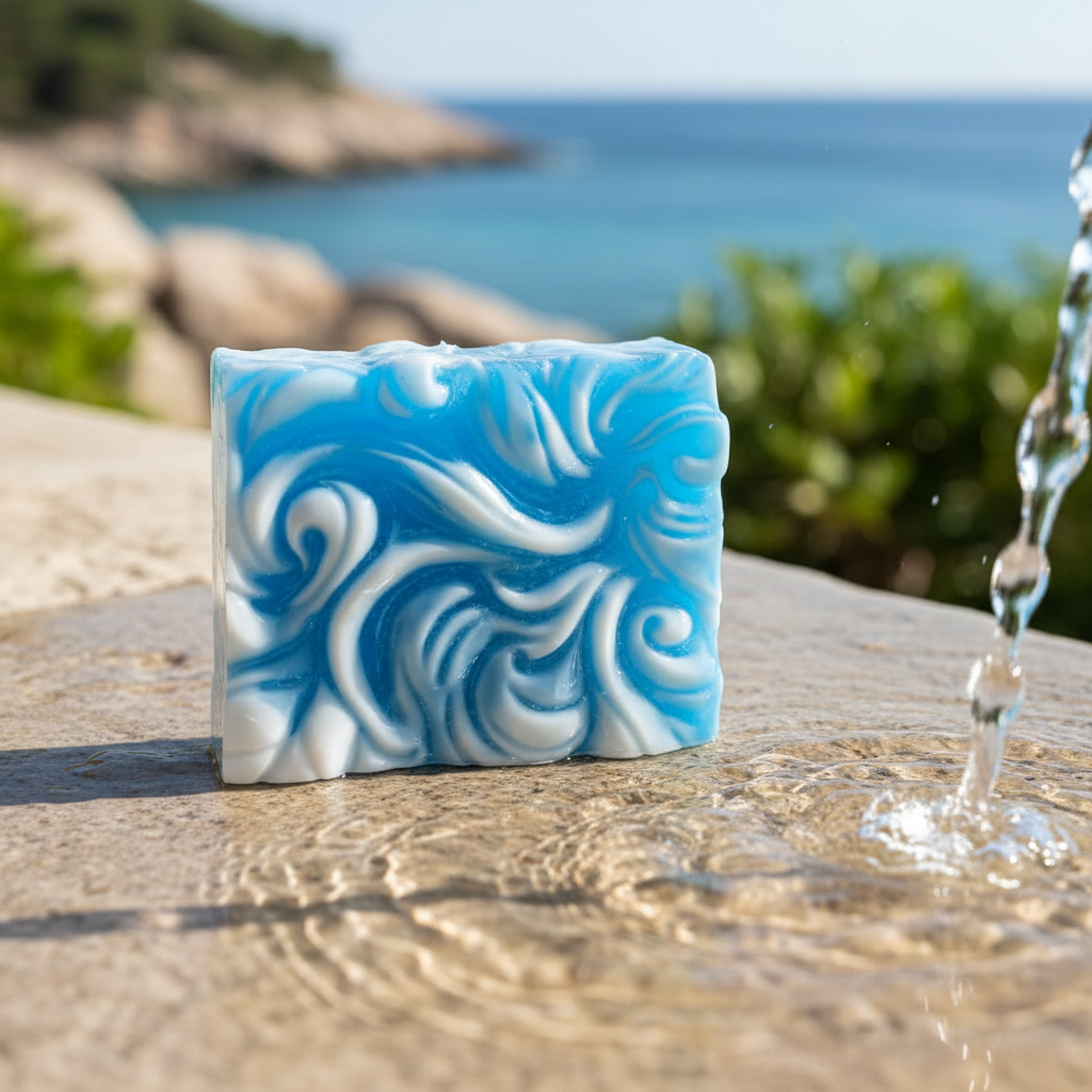 Σαπούνι Πλάκα Κύμα 100 gr - Αρωμα Ocean Blue