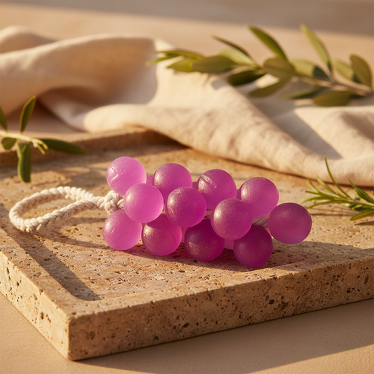 Σαπούνι Κρεμαστό Τύπου Σταφύλι 200gr - Αρωμα Grapes & Blueberry