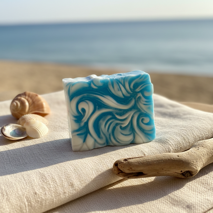 Σαπούνι Πλάκα Κύμα 100 gr - Αρωμα Ocean Blue