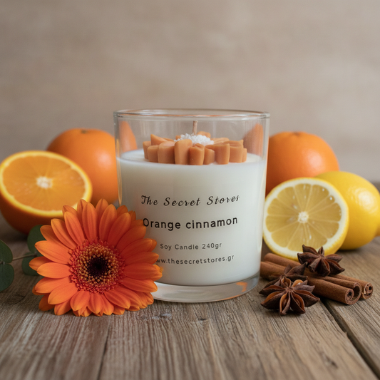 Orange Cinnamon - Κερί Σόγιας Special Edition 240gr