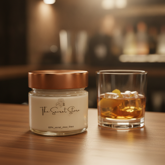 Whiskey Caramel - Αρωματικό Κερί Σόγιας